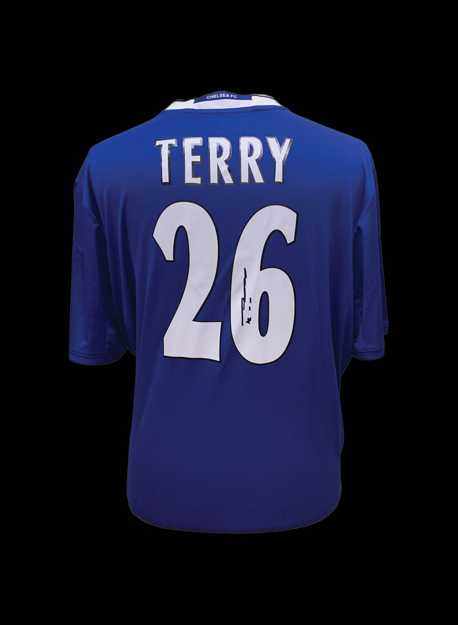 John Terry signed Chelsea 2016/17 shirt - Unframed + PS0.00