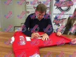 Maillot signé Liverpool FC 1986 Dalglish (encadré