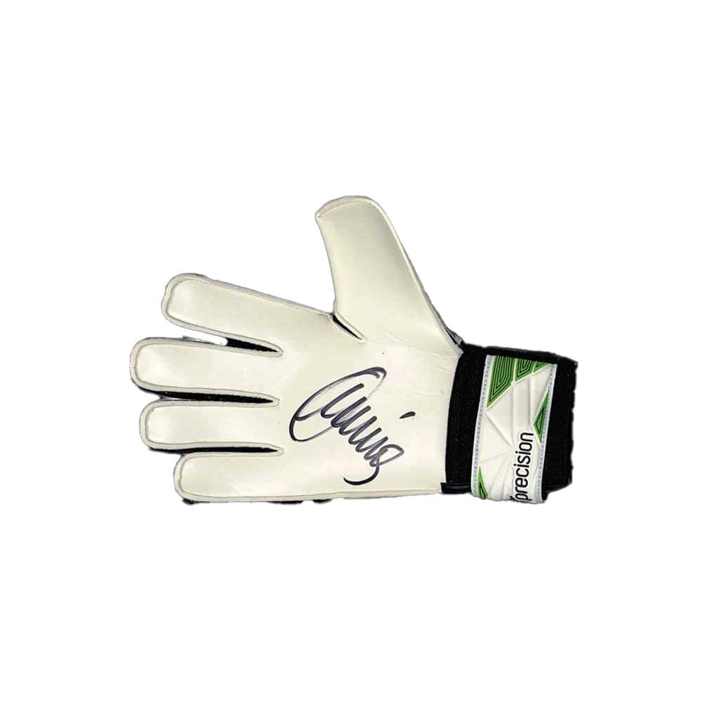 Jerzy Dudek Signed goalkeeper glove-image-593