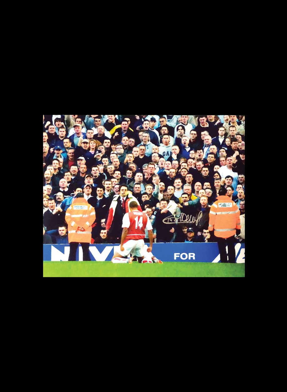 Thierry Henry signed Arsenal photo (6) - Unframed + PS0.00