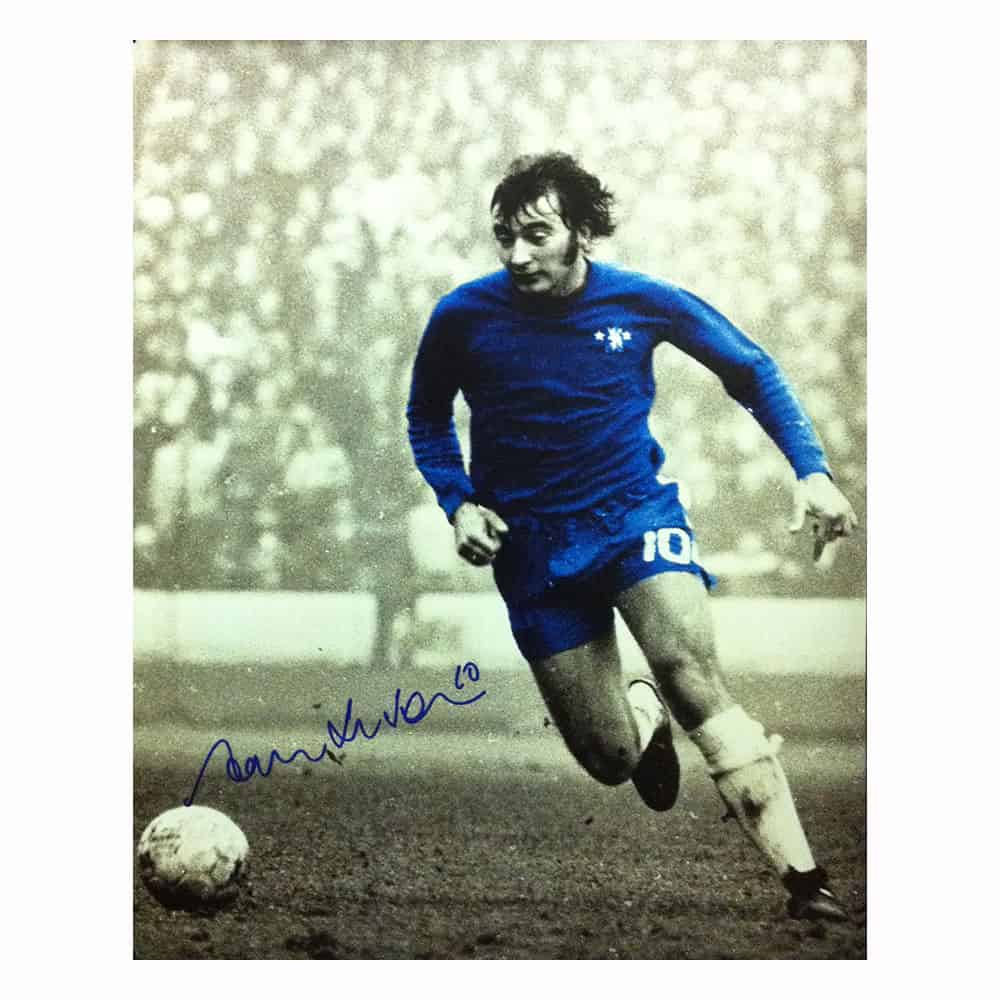 Alan Hudson signed Chelsea photo.-image-1046