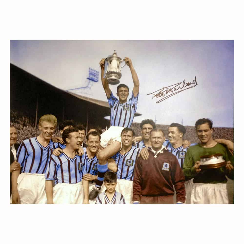 Peter McParland signed photo.-image-972