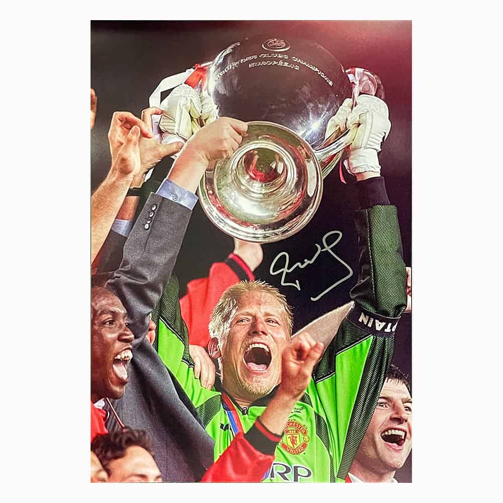 Peter Schmeichel signed 1999 photo-image-1714