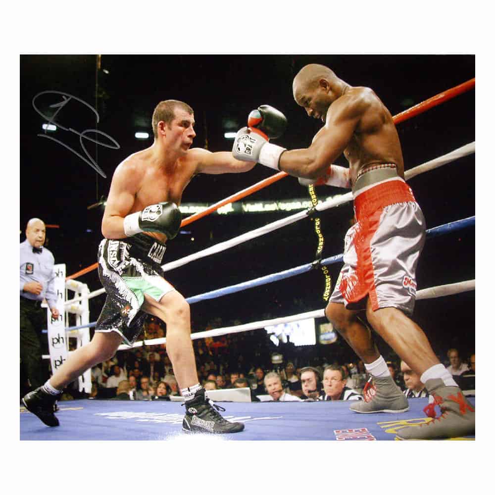 Joe Calzaghe signed 16x20 photo vs Bernard Hopkins-image-2906