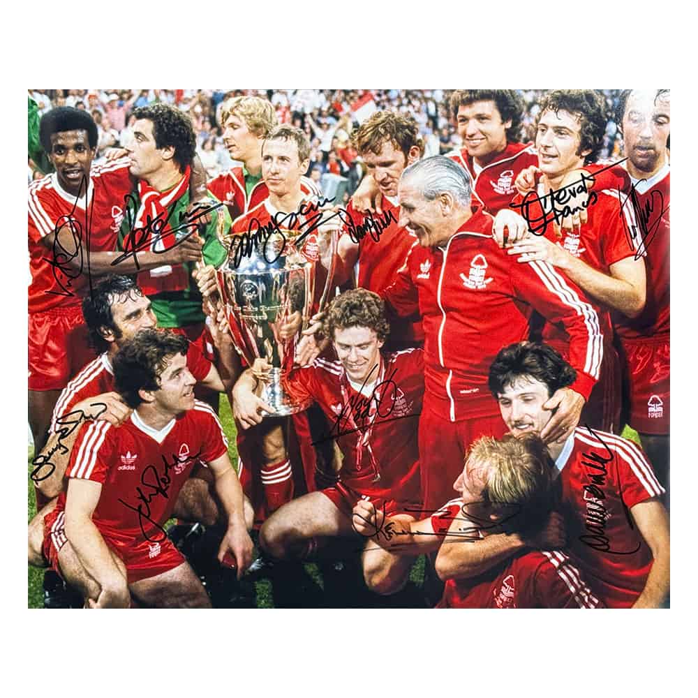 1979 Nottingham Forest European Cup Final signed photo.-image-1960