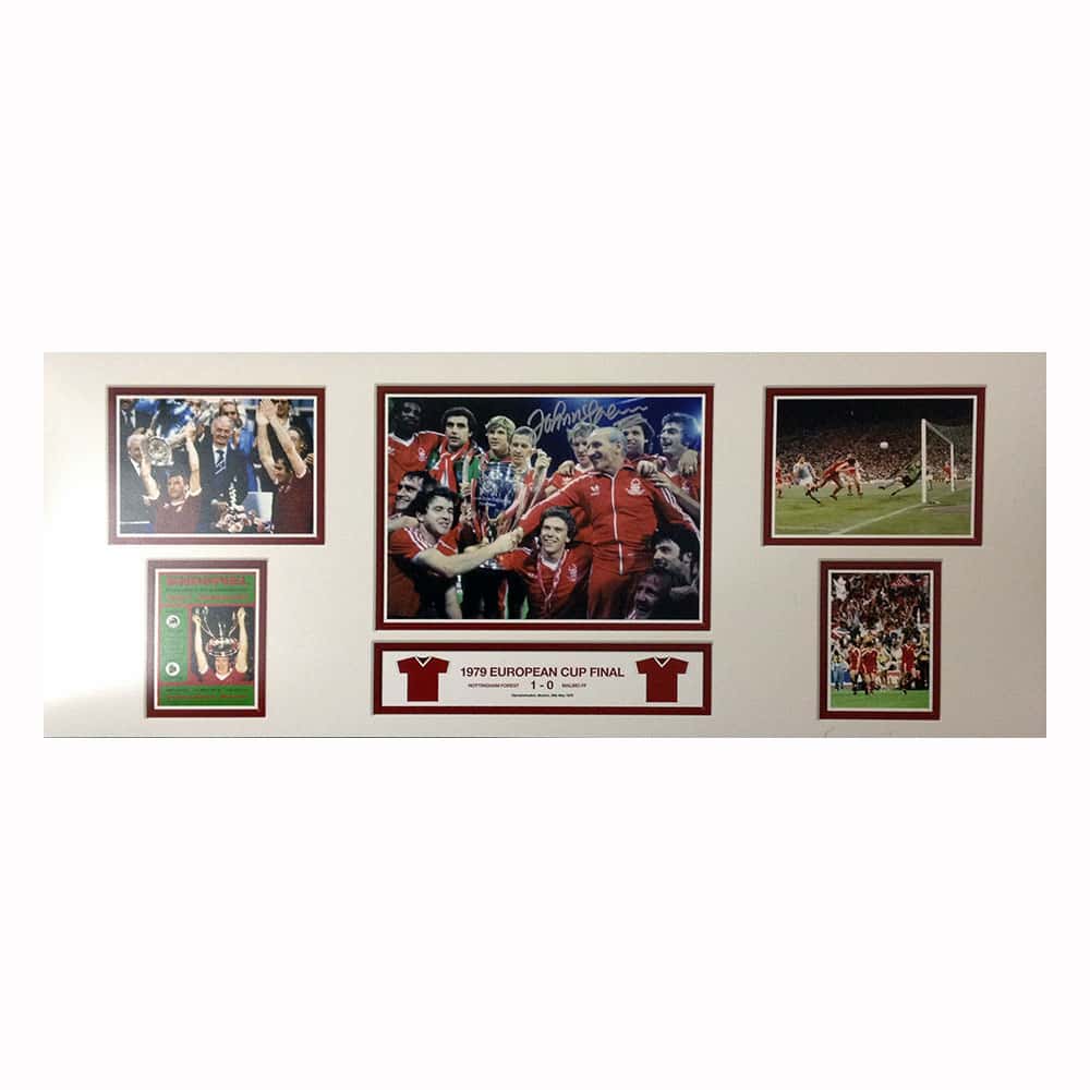 John McGovern signed Nottingham Forest 1979 European Cup Winners storyboard-image-1990