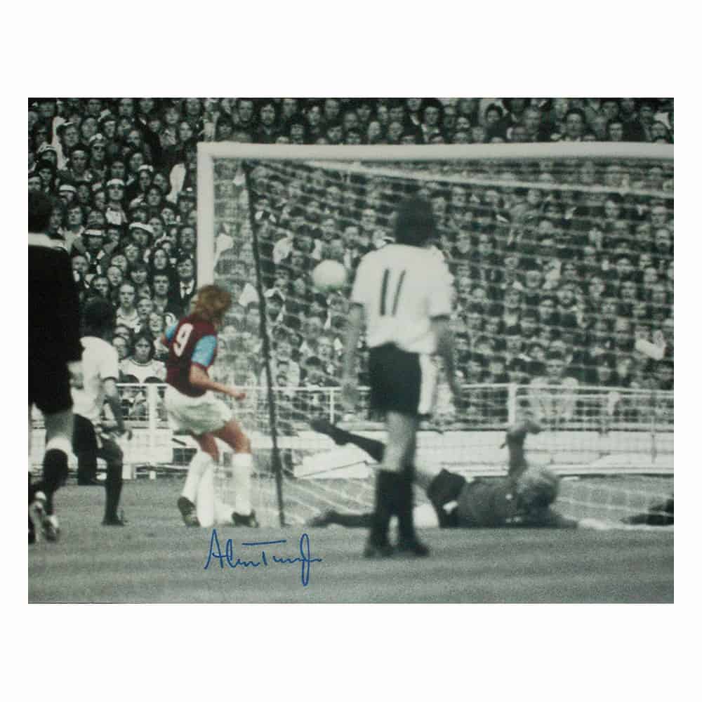 Alan Taylor signed 1975 FA Cup Final photo.-image-2475
