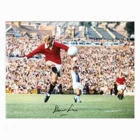 Denis Law aláírt fotója - 1. kép