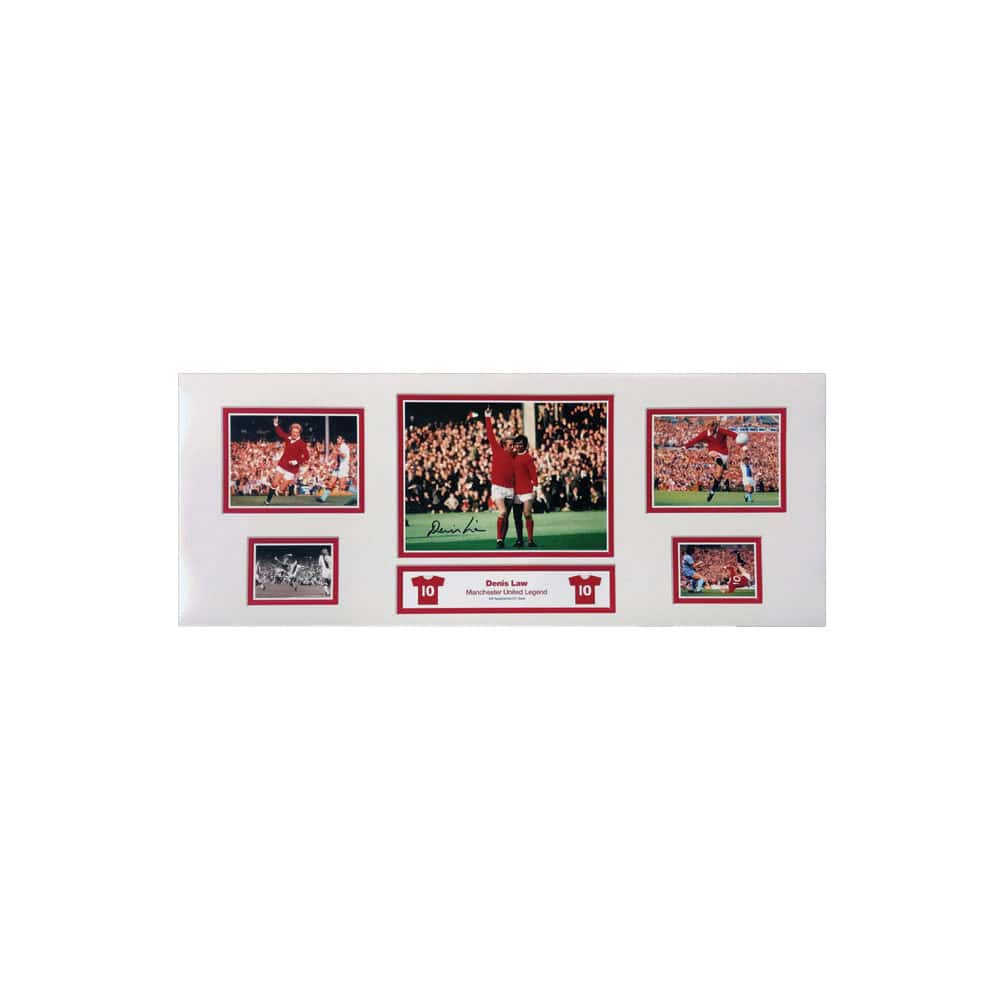 Denis Law signed Manchester United storyboard-image-1862
