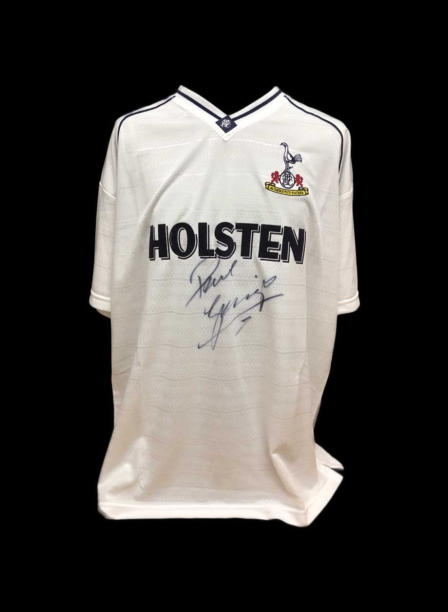 Paul Gascoigne Signed Tottenham Hotspur Shirt - 1991 FA Cup Semi Final