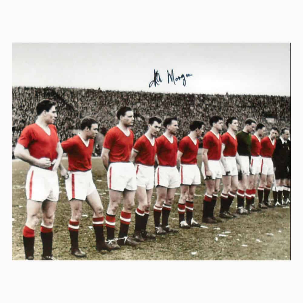 Busby Babes 1958 "The Last Lineup" signed by Kenny Morgans.-image-1973