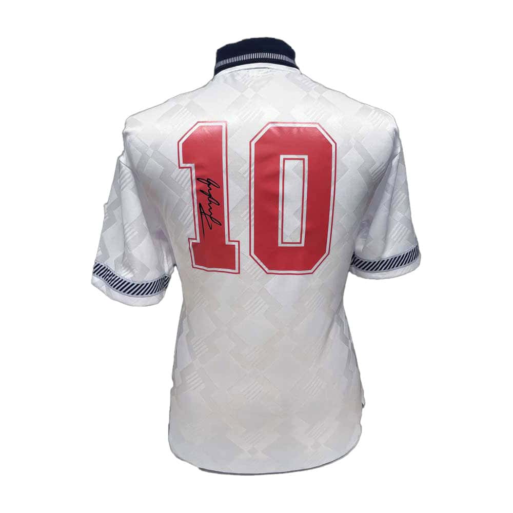 Gary Lineker Signed England 1990 shirt-image-2667
