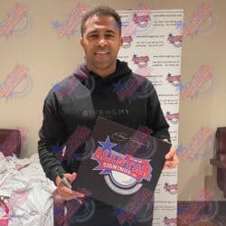 Jason Robinson signed England rugby ball - Image 3