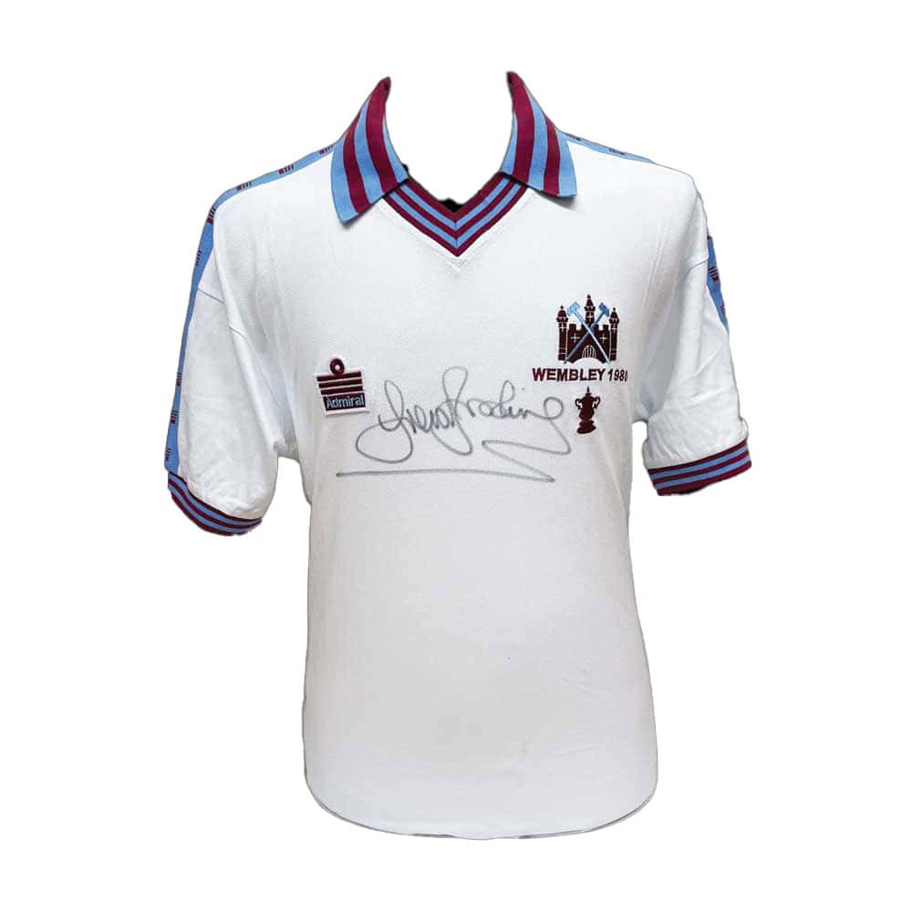 Sir Trevor Brooking signed 1980 FA Cup Final shirt-image-2393