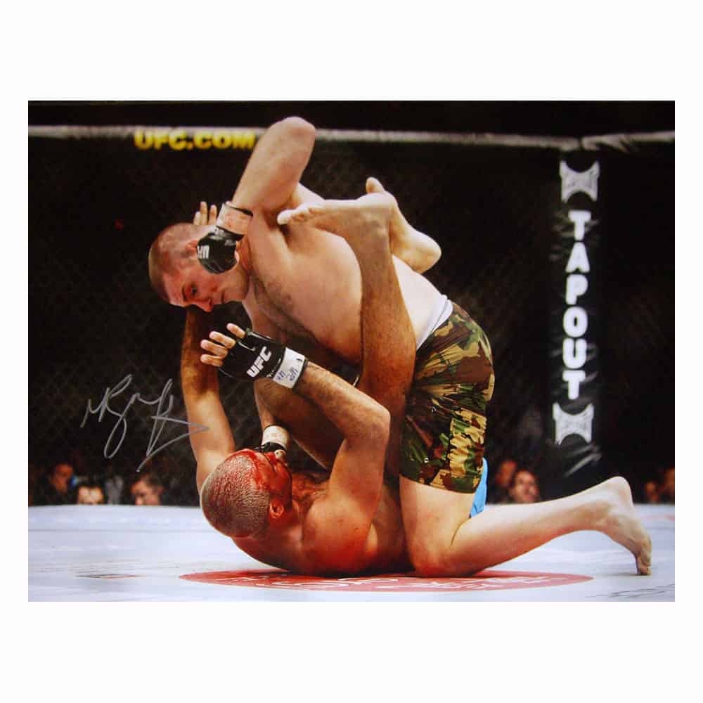 Michael Bisping signed 16x12 photo-image-3532