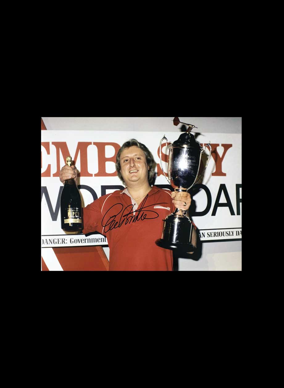 Eric Bristow signed 16x12" photo - Unframed + PS0.00
