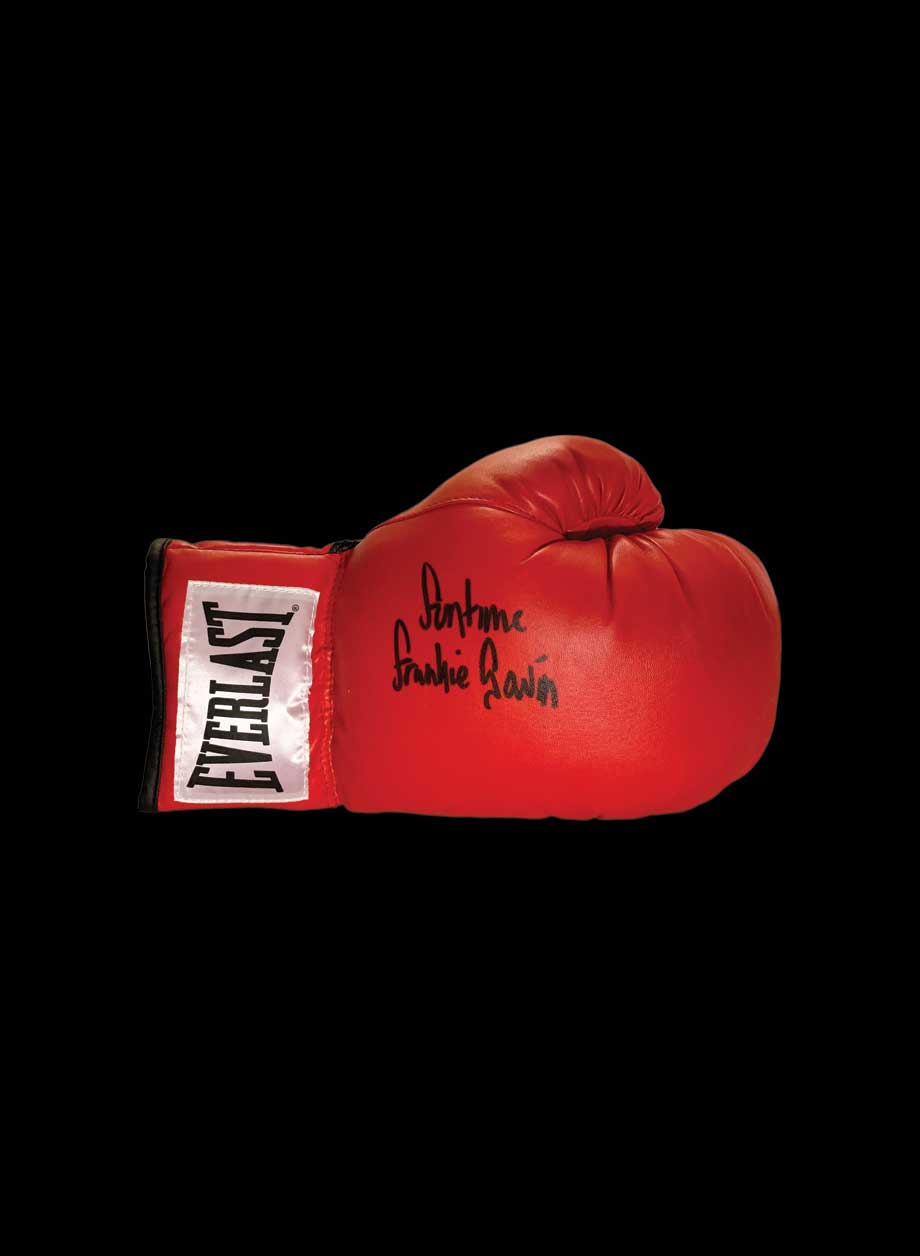 Frankie Gavin signed boxing glove - Framed + PS95.00