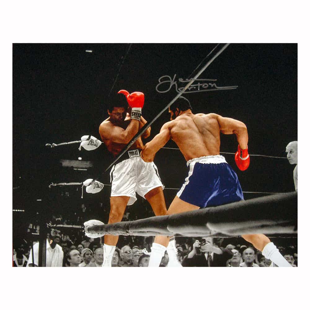 Ken Norton signed 16x12 photo vs Muhammad Ali-image-3594