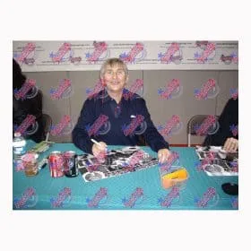 Signiertes 16x12"-Foto von Willie Carson – Bild 2