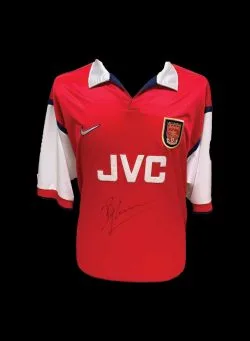 Dennis Bergkamp signed Arsenal 1998/99 shirt - All Star Signings