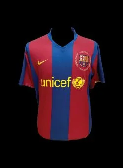 Von Thierry Henry signiertes Barcelona-Trikot 2007/08 – Bild 4