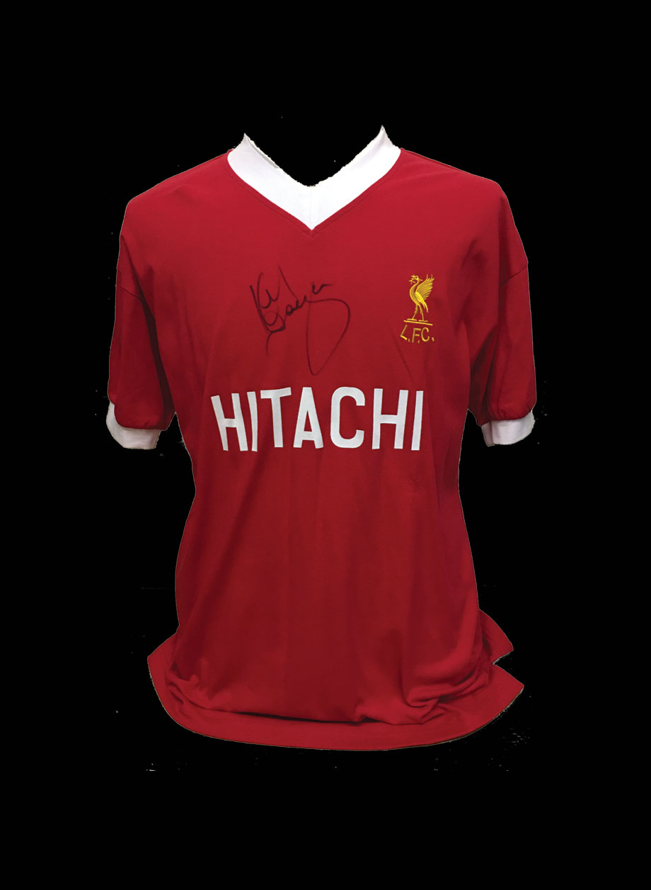 Kenny Dalglish Signed Liverpool 1978 shirt - Framed + PS95.00