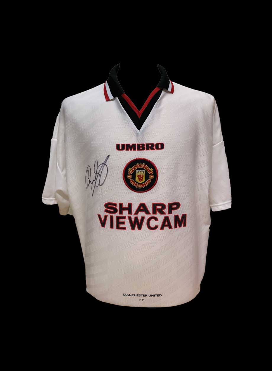 Ryan Giggs signed Manchester United 1996/97 shirt - Framed + PS95.00