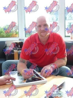 Gesigneerde foto van John Hartson - Afbeelding 2