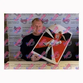 Paul Scholes đóng khung tác phẩm nghệ thuật Fanny Gogh phiên bản giới hạn khổ A2 có chữ ký - Hình ảnh 2