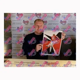 Paul Scholes đóng khung tác phẩm nghệ thuật Fanny Gogh phiên bản giới hạn khổ A3 có chữ ký - Hình ảnh 2