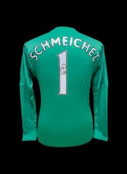 Peteris Schmeichelis pasirašė „Manchester United“ vartininko marškinėlius – 1 paveikslėlis