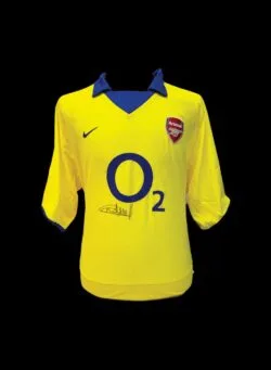 Thierry Henry signerede Arsenal Invincibles udebanetrøje for 2003/04 - Billede 1