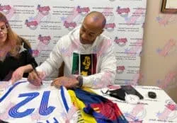 At Auction: Thierry HENRY., Thierry HENRY. Maillot N°12 de l'Équipe de