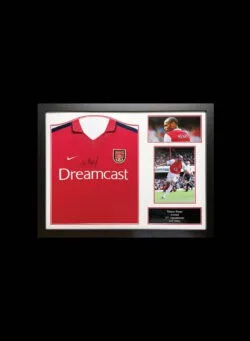 เสื้ออาร์เซนอลปี 2000/02 พร้อมลายเซ็นของ Thierry Henry - รูปภาพ 1