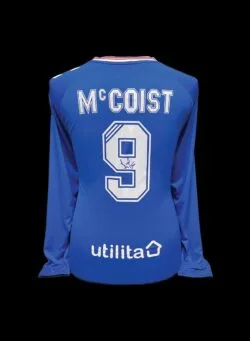 Ally McCoist signert Rangers-drakt - Bilde 1