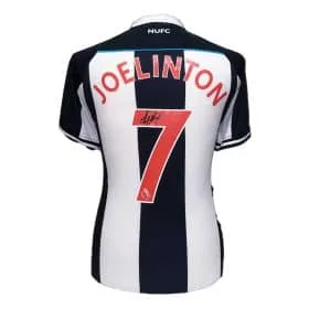 NEWCASTLE UNITED JOELINTON シャツ 7　正規品 Joelinton signed Newcastle United Shirt - All Star Signings
