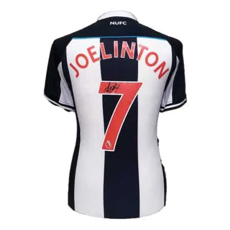 Joelinton signed Newcastle United Shirt - All Star Signings