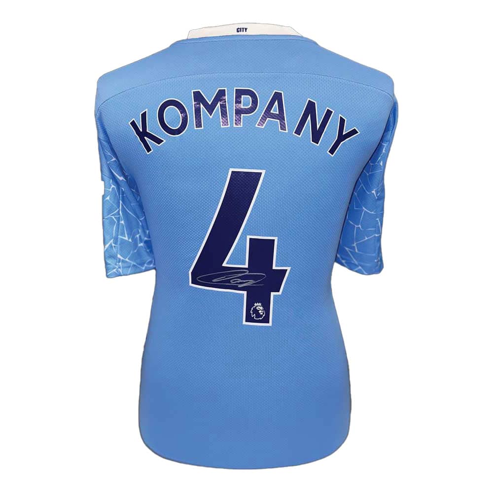 Vincent Kompany signed Manchester City shirt-image-10148