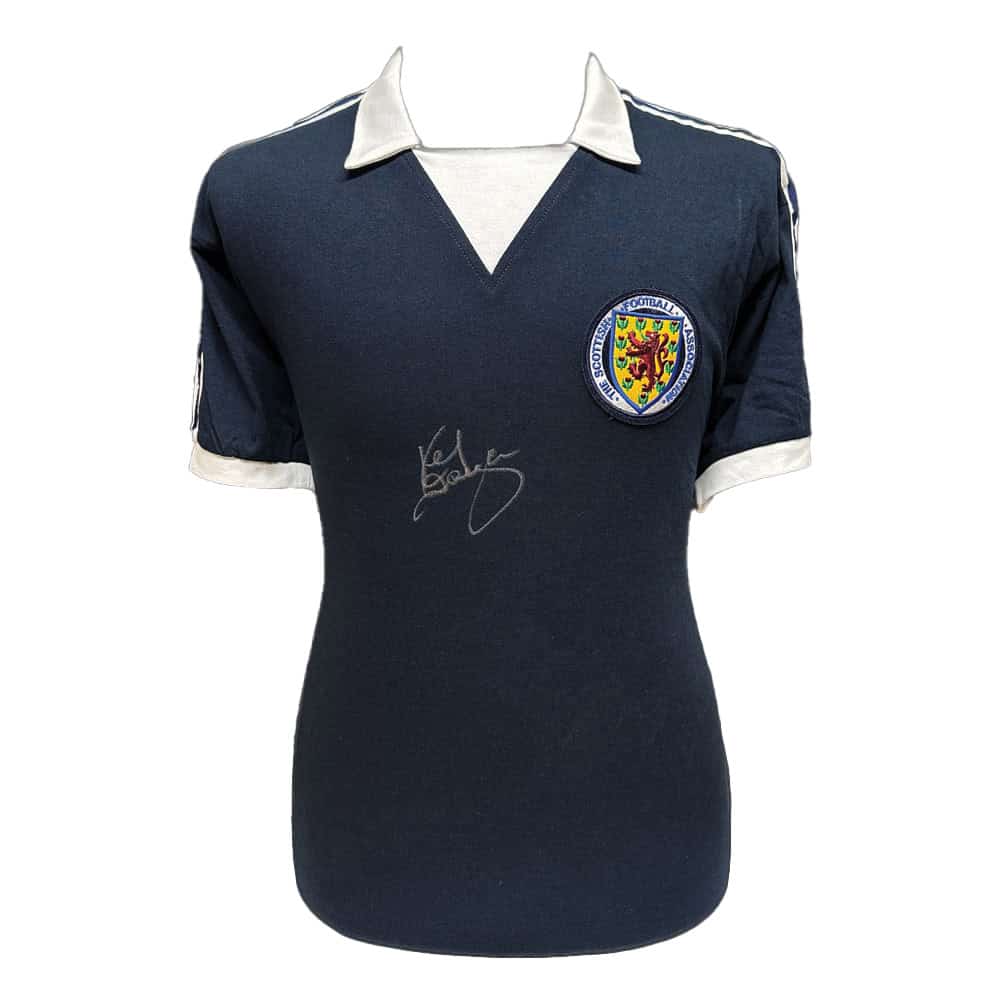 Kenny Dalglish signed Scotland shirt-image-10561