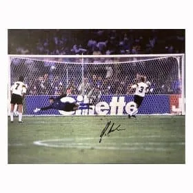Andreas Brehme signerad från VM-finalen 1990 - Bild 1