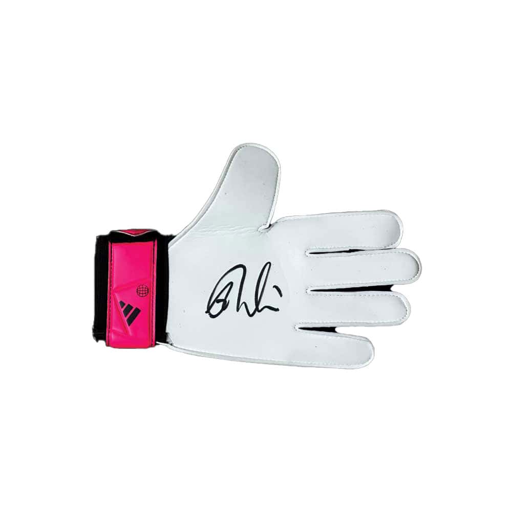 Aaron Ramsdale signed Adidas goalkeeper glove-image-11167