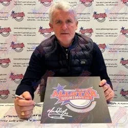 Camisa Home do Manchester United autografada por Mark Hughes - Imagem 3