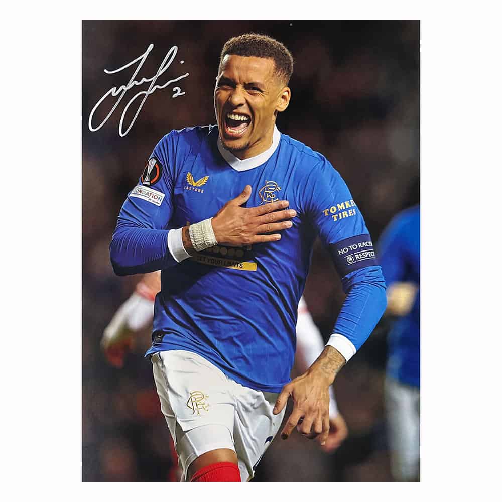 James Tavernier signed photo-image-11292