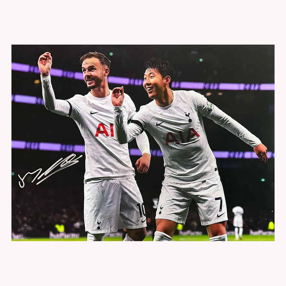 James Maddison signed Tottenham photo-image-21025