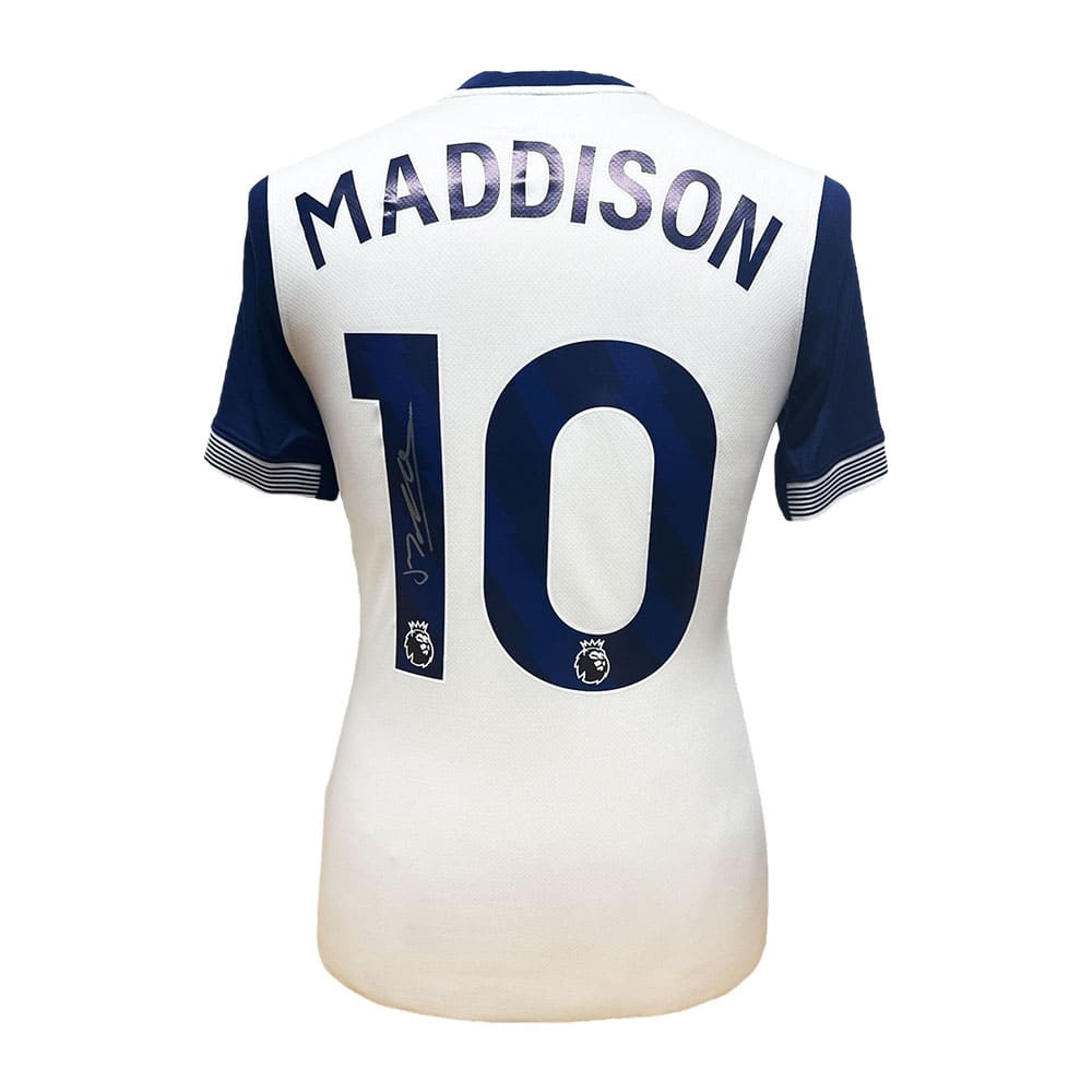 James Maddison signed Tottenham 2024/25 Home shirt-image-21040