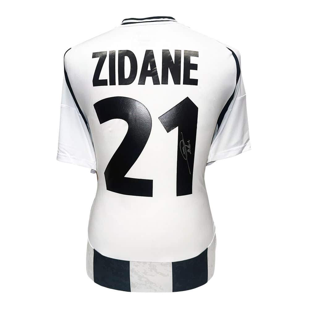 Zinedine Zidane signed Juventus shirt-image-22460