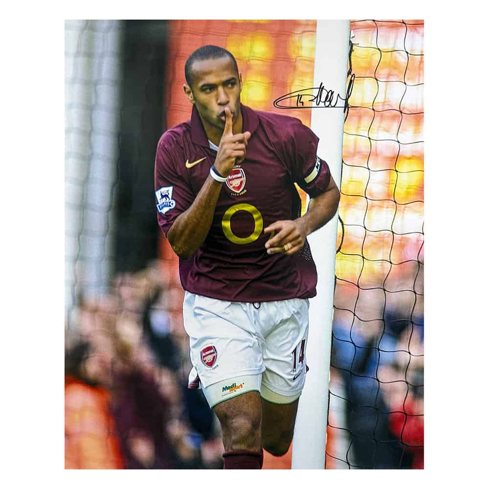 Thierry Henry signed Arsenal photo (4)-image-23396