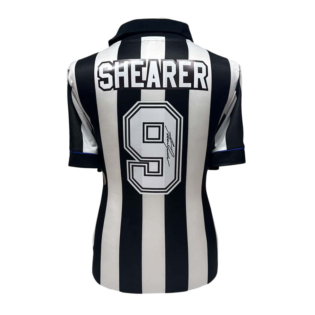 Alan Shearer signed Newcastle United official retro shirt-image-23349