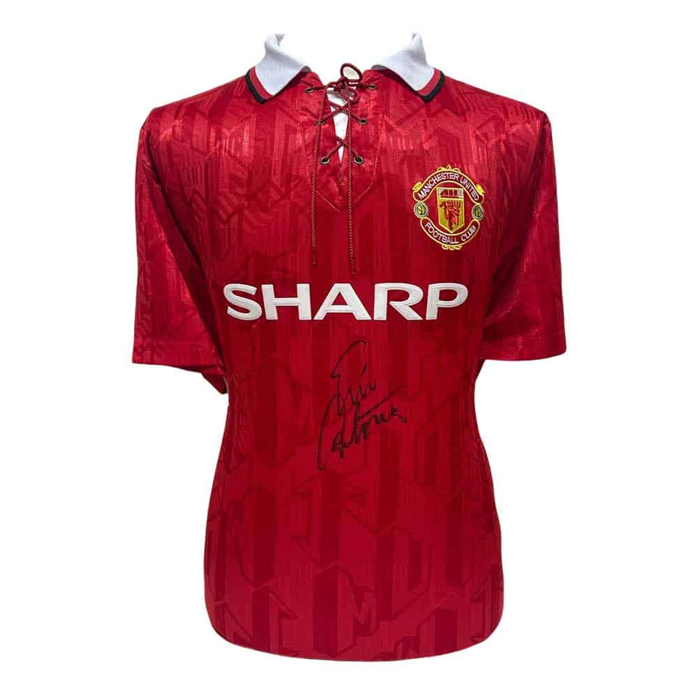 Eric Cantona Manchester United signed 1994 shirt-image-23759